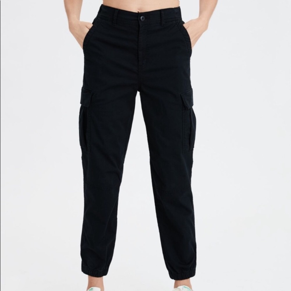 AE Super High Waisted Cargo Jogger Pants